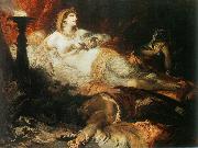 Hans Makart Der Tod der Kleopatra oil painting artist